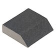 WOLFCRAFT - Éponge de ponçage contour G120 - carbure de silicium - vignette