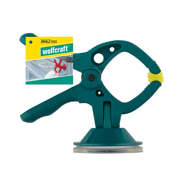 WOLFCRAFT - Pince à ressort microfix S à ventouse - 20mm - 250 g - large