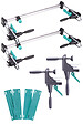 WOLFCRAFT - Kit pose châssis porte - Plastique - 600 à 1000mm - vignette
