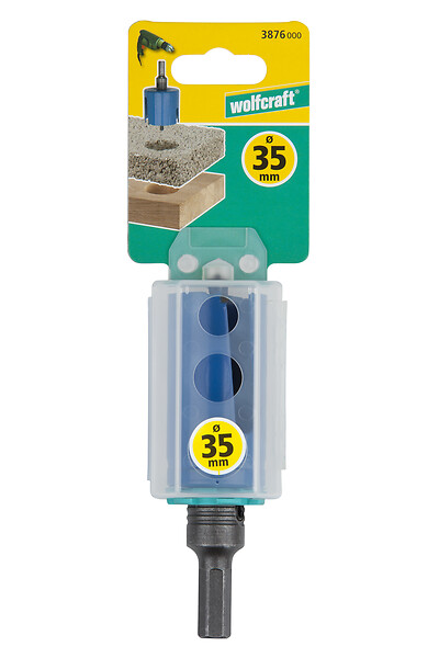 WOLFCRAFT - 1 Trépan P&P multi-matériaux CT P60 D 35 - large