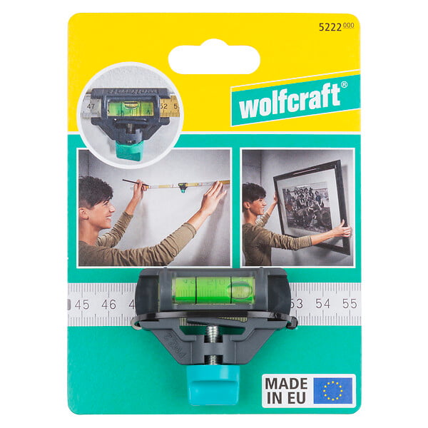 WOLFCRAFT - 1 Niveau bulle pour mètre pliant - large