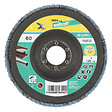 WOLFCRAFT - Disque à lamelles abrasif Zirconium Grain 60 D125mm - vignette