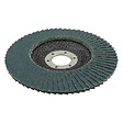 WOLFCRAFT - Disque à lamelles abrasif Zirconium Grain 60 D125mm - vignette