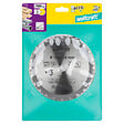 WOLFCRAFT - Lame scie circulaire carbure 165mm 24 dents - Scie sans fil - vignette