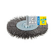 WOLFCRAFT - Brosse métallique circulaire 100mm - Queue 6mm - 4500 tr/mn - vignette
