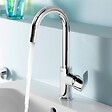 GROHE - Mitigeur lavabo EUROSMART GROHE 23537002 - taille L - col de cygne - chrome - vignette