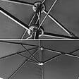 HAPPY GARDEN - Parasol double 2x4m LINAI gris - vignette
