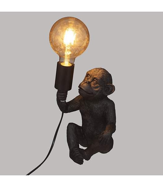 ATMOSPHERA - Lampe à poser Singe en Résine H 24,5 cm - large