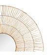 ATMOSPHERA - Miroir mural en Métal et Rotin D 110 cm - vignette