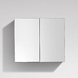 STANO - Armoire de toilette bloc-miroir SIENA largeur 80 cm blanc laqué - vignette