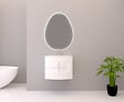 BADENHAUS - Meuble sous-vasque Sting - Blanc brillant - 69cm - vignette