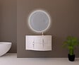 BADENHAUS - Meuble sous-vasque Sting - Blanc brillant - 69cm - vignette