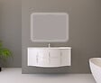 BADENHAUS - Meuble sous-vasque Sting - Blanc brillant - 69cm - vignette