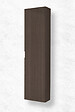 BADENHAUS - Colonne de rangement Eden - Marron - H.140xL.35xP.20cm - vignette