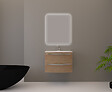 BADENHAUS - Sous vasque STELLA chêne tabac - L.74cm - vignette