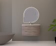 BADENHAUS - Meuble sous vasque STELLA - Chêne tabac - L.100cm - vignette