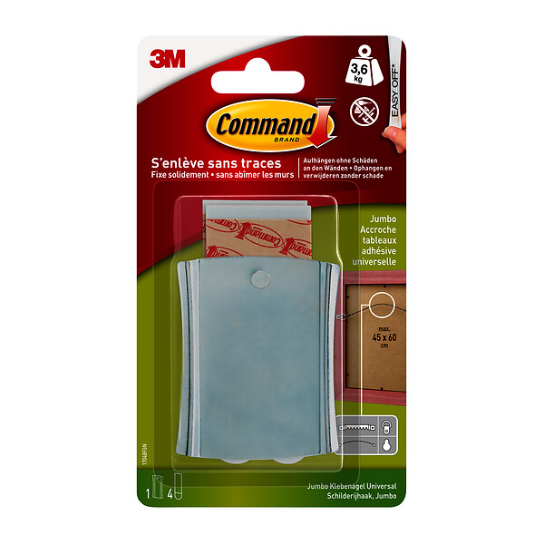 3M - Accroche cadre tête clou moyen modèle - large