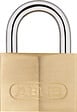 ABUS - Cadenas à clé laiton 713-60mm, 2 clés - vignette