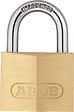 ABUS - Cadenas à clé Laiton 713-40mm, 2 clés - vignette
