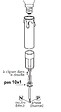 TIBELEC - Bougie plastique blanc - Douille E14 pré-câblée - 60W - vignette