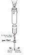 TIBELEC - Bougie E14 - Plastique - Marron clair - Hauteur 85 mm - vignette