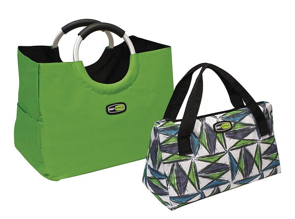 AFGFRANCE - Sac shopping avec pochette isotherme amovible - large