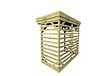 ABRI FRANCAIS - • ABRI Bûches en Bois - 2,8m2 - 2,15x1,31m - Pin Sylvestre traité Autoclave - Surface Int : 1,8m2 | 3 stères - vignette