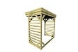 ABRI FRANCAIS - • ABRI Bûches en Bois - 2,8m2 - 2,15x1,31m - Pin Sylvestre traité Autoclave - Surface Int : 1,8m2 | 3 stères - vignette