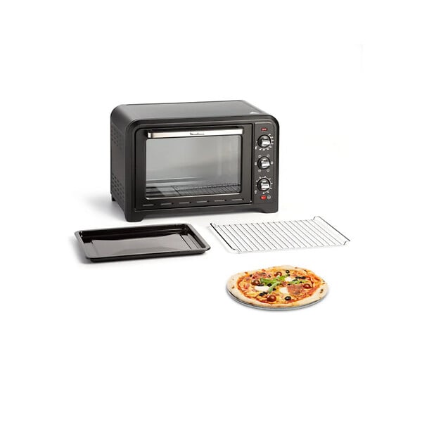 MOULINEX - Four à Chaleur Tournante 39l 2000w Noir - OX485810 - large