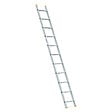 HOSTRÃ–M - Echelle simple StablePro 11 marches en aluminium, légère et durable, hauteur de travail maximale 3,98m, garantie 5 ans, charge maximale 150kg, Hostrom - vignette