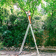 HOSTRÃ–M - Echelle transformable 3 plans StablePro 3x13 marches aluminium extensible coulissante, 6 positions, hauteur travail max 8,61m, garantie 5 ans, Hostrom - vignette