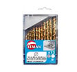 LEMAN - Coffret 13 Forets Metal Titane Diam1.5 à  6.5mm Leman - vignette