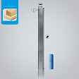 LEMAN - Fer de Degauchisseuse 520x30x3,0 Hss 18% Leman - vignette