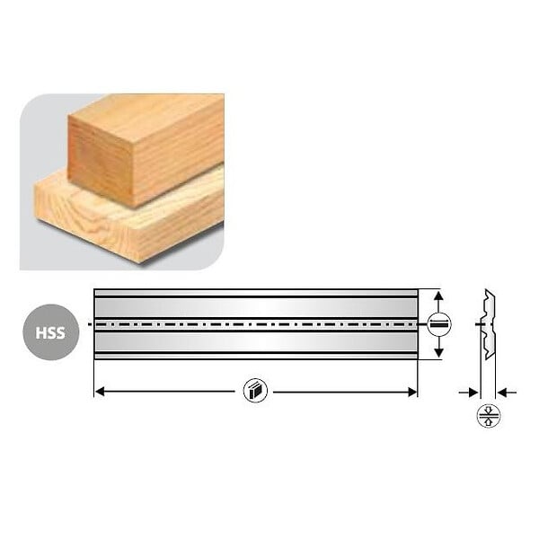 LEMAN - Fer Reversible Acier Black Oxide 410x12x2,7 Centrofix/Centrostar147.541.00 Leman - large