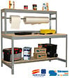 SIMON RACK - SimonRack - Kit Etabli 1440x900x750mm - BT-4 900 GRIS FONCE/BOIS Simon Rack - vignette