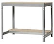 SIMON RACK - Kit Etabli 840x900x600mm BT-0 900 GRIS FONCE/BOIS Simon Rack - vignette