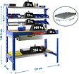 SIMON RACK - SimonRack - Kit Etabli avec tiroir 1445x1210x610mm - BT-1 BOX 1200 BLEU/BOIS Simon Rack - vignette