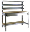 SIMON RACK - SimonRack - Kit Etabli 1440x1500x750mm Charge 600Kg -  SIMONWORK BT-1 BOX 1500 GALVA/BOIS SIMONRACK - vignette