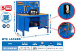 SIMON RACK - SimonRack - Kit Etabli avec un verrou 1440x900x600mm Charge 400 Kg - BT2 LOCKER 900 BLEU SIMONRACK - vignette
