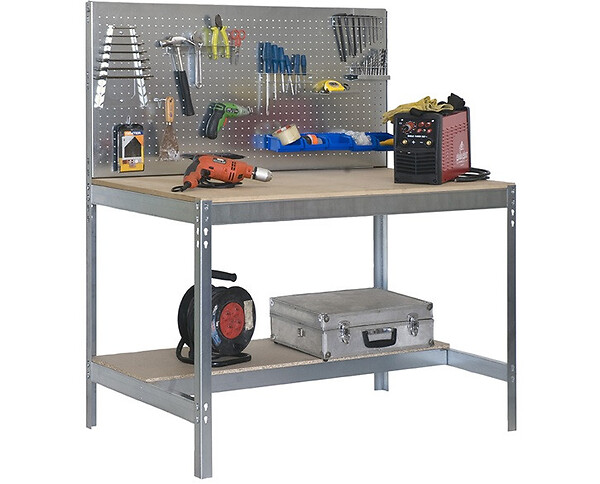 SIMON RACK - SimonRack - Etabli galvanisé 1445x1510x610 mm Charge 600 Kg - SIMONWORK BT2 1500 GALVA SIMONRACK - large