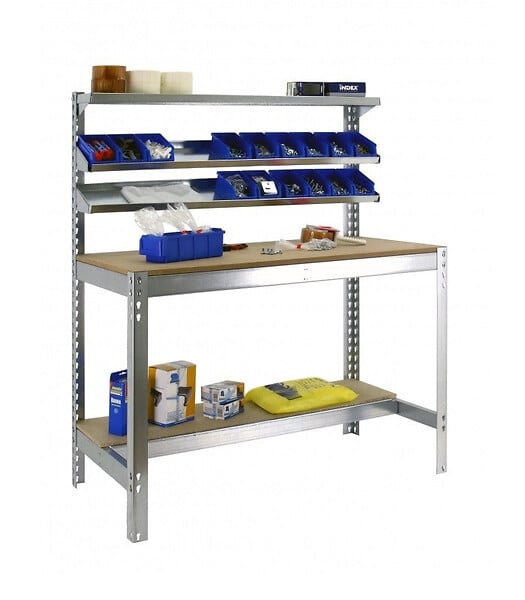 SIMON RACK - SimonRack - Kit Etabli 1440x1200x600mm - BT-1 1200 GALVA/BOIS Simon Rack - large