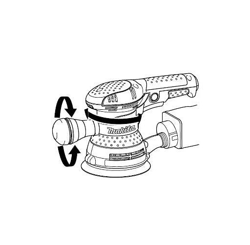 MAKITA - Ponceuse excentrique MAKITA BO5041 - 300W - large