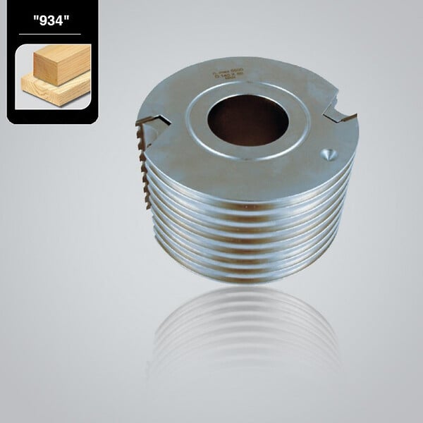 LEMAN - Porte-outils à jointer à fond plat Diam 140 x 50 mm 2 dents 934.9.140.50.80 Leman - large