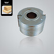 LEMAN - Porte-outils à jointer à fond plat Diam 140 x 50 mm 2 dents 934.9.140.50.80 Leman - vignette