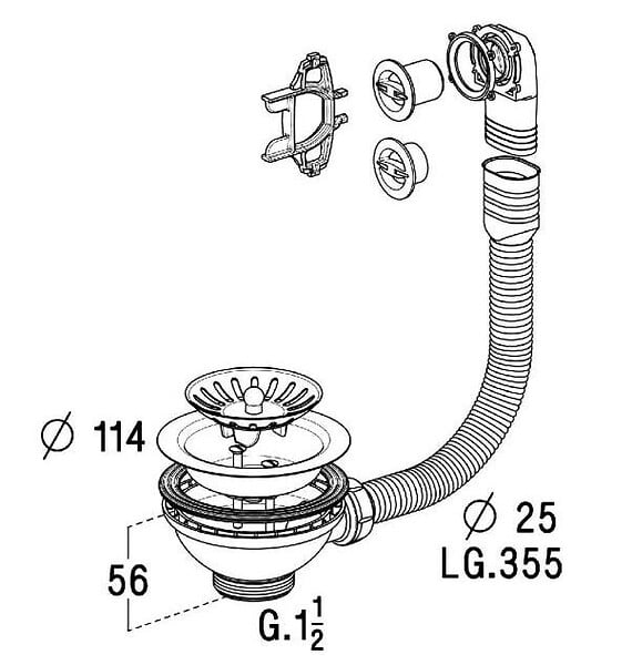 LEMAN - Porte-outils complémentaire diam.160 Al.50 Ht.10 z2 950.9.160.51.10 Leman - large
