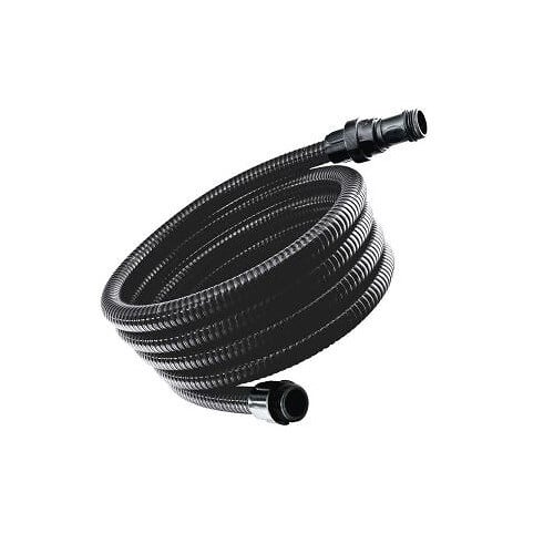 RIBIMEX - Tuyau souple annelé 4m diam.22 raccords 1" montés - large