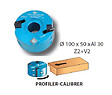 LEMAN - Porte-outils à  profiler / feuillurer diam. 100mm al. 30 Ht. 50mm Z2+V2 093.50.30 Leman - vignette