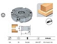 LEMAN - Porte-outils feuillure extensible diam. 160 Al.50 Ht. 30,6/60 z4+V4 coupe biaise 951.9.160.51.36 Leman - vignette