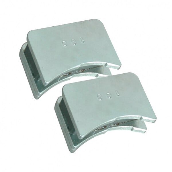 LEMAN - Jeu de 2 positionneurs de fers magnétiques pour arbre Diam60 mm 380.700.060 Leman - large