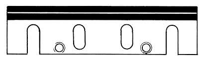 LEMAN - Jeu de 2 fers rabot acier hss 110x29x3Makita Leman - large